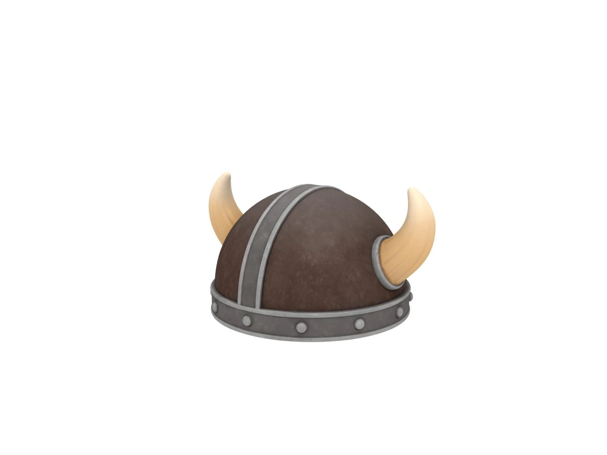 helm viking Model 3D .c4d .max .obj .3ds .fbx .stl .blend 