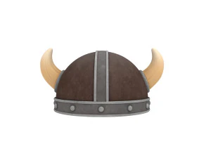 helm viking Model 3D