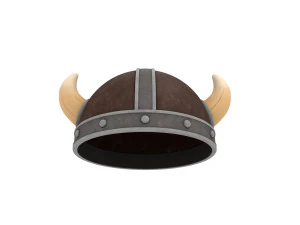 helm viking Model 3D