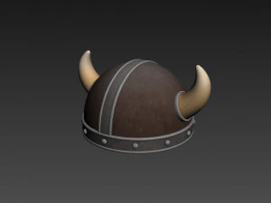 helm viking Model 3D