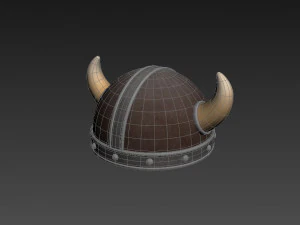 helm viking Model 3D