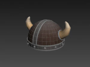 helm viking Model 3D