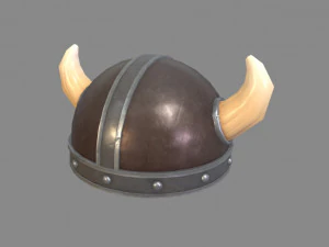 helm viking Model 3D