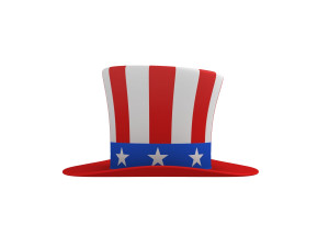 uncle sams hat Modelo 3D