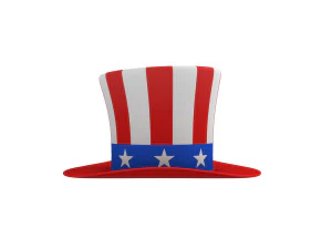 uncle sams hat 3D Model
