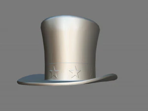 uncle sams hat 3D Model
