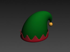 elf hat 3D Model