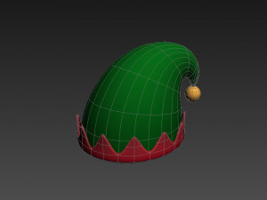 elf hat 3D Model