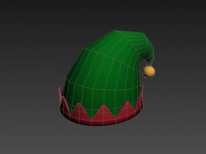 elf hat 3D Model