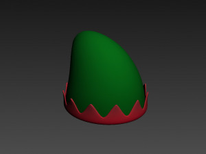 elf hat 3D Model