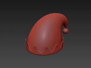 elf hat 3D Model