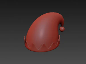 elf hat 3D Model