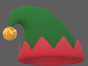 elf hat 3D Model