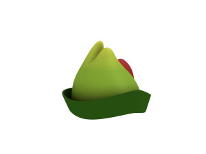 archer hat Modelo 3D