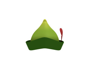 archer hat Modelo 3D