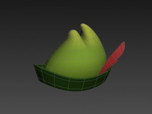 archer hat Modelo 3D