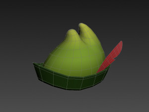 archer hat Modelo 3D