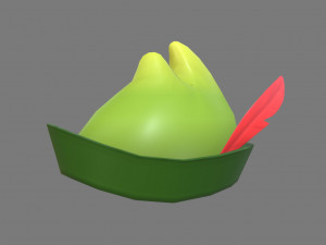 archer hat Modelo 3D