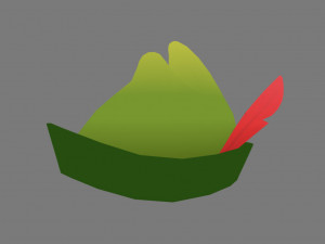 archer hat Modelo 3D