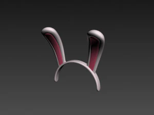 rabbit ear 3D Model