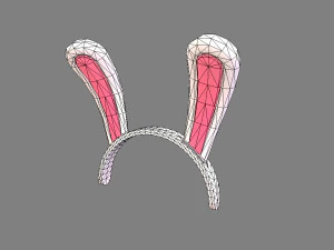 rabbit ear 3D Model