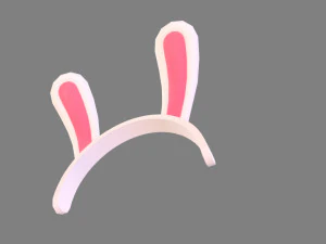 rabbit ear 3D Model