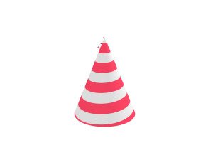 party hat Modelo 3D