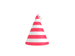 party hat Modelo 3D