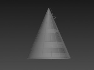 party hat Modelo 3D