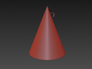 party hat Modelo 3D