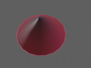 party hat Modelo 3D