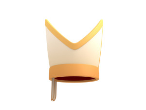 pope hat 3D मॉडल