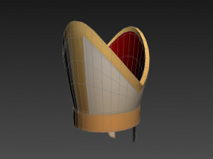 pope hat 3D मॉडल
