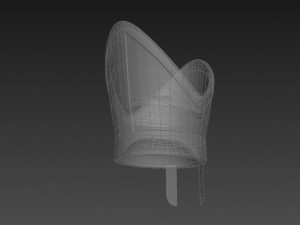 pope hat 3D मॉडल