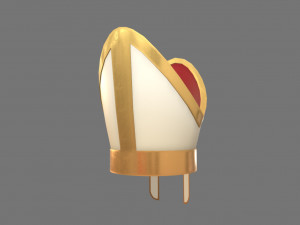 pope hat 3D मॉडल