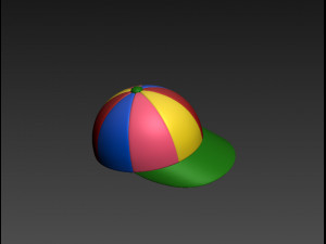kid cap 3D 모델