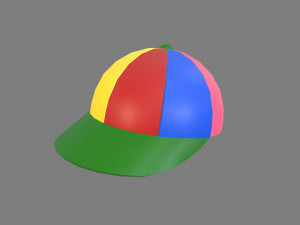 kid cap 3D 모델