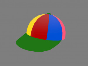 kid cap 3D 모델