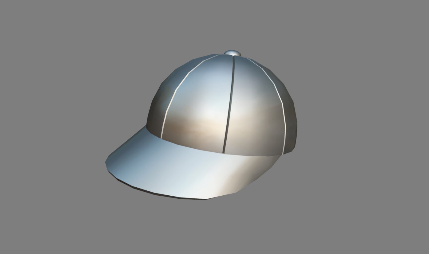 Cap 3d model