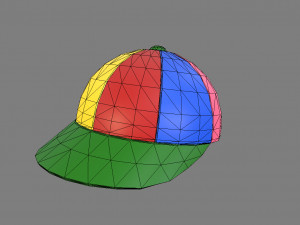 kid cap 3D 모델