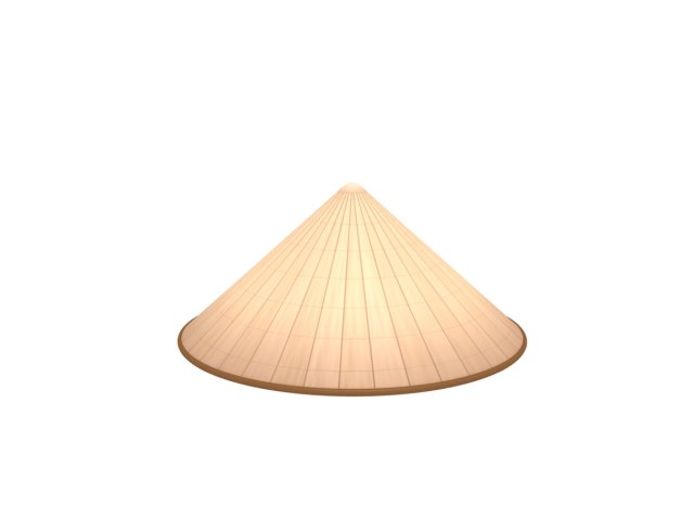 conical hat Model 3D .c4d .max .obj .3ds .fbx .stl .blend 
