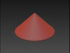 conical hat Model 3D