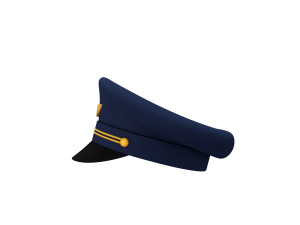 pilot hat 3D 模型