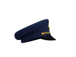 pilot hat 3D 模型