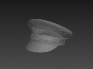 pilot hat 3D 模型