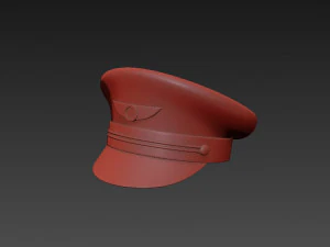 pilot hat 3D Model