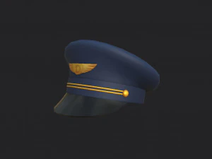 pilot hat 3D Model