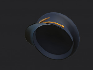 pilot hat 3D 模型