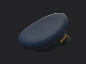 pilot hat 3D 模型