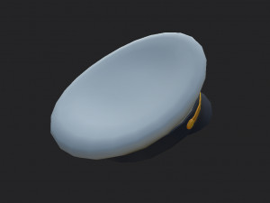 captain hat Modelo 3D